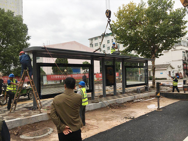 江西鷹潭公交候車(chē)亭