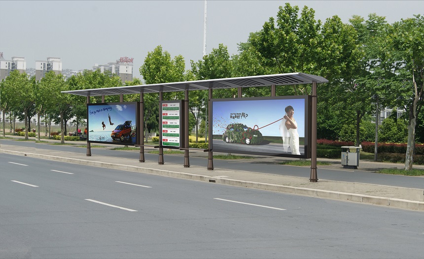 候車(chē)亭效果圖 候車(chē)亭效果圖