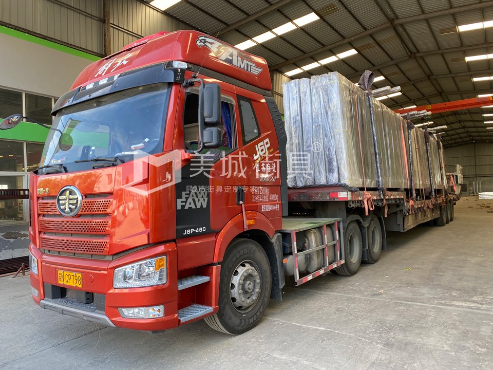 2022.9.30美城街具供應咸陽第三車候車亭發(fā)貨記錄 2022.9.30美城街具供應咸陽第三車候車亭發(fā)貨記錄